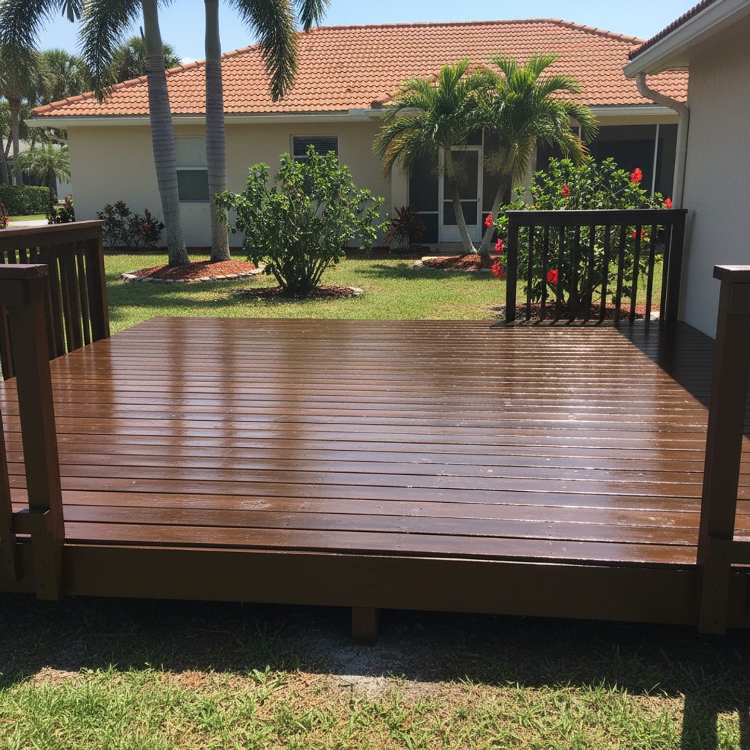Composite Decking Installation completed by Progressive Deck Solutions in New Port Richey, FL