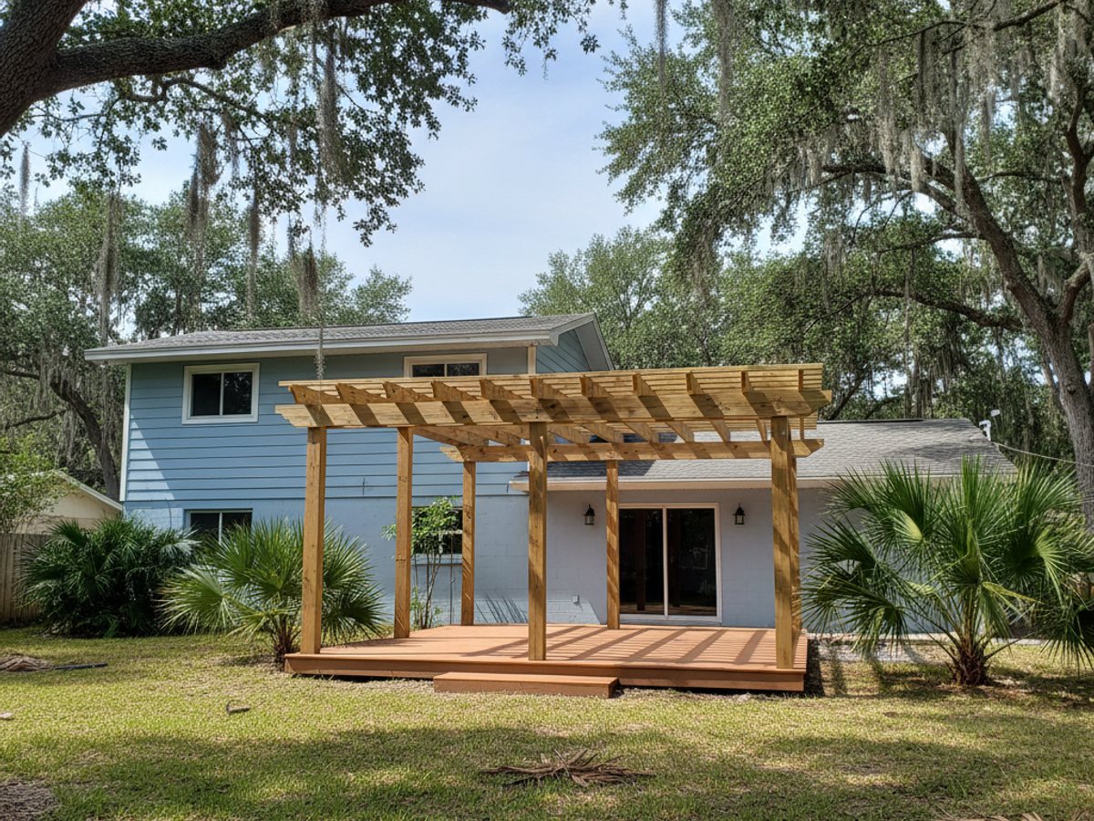 Deck Installation completed by Progressive Deck Solutions in Homosassa, FL