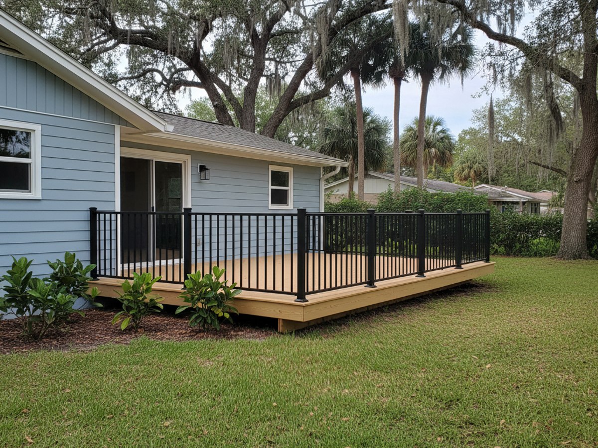 Screened-In Porch & Deck Combos completed by Progressive Deck Solutions in Brooksville, FL