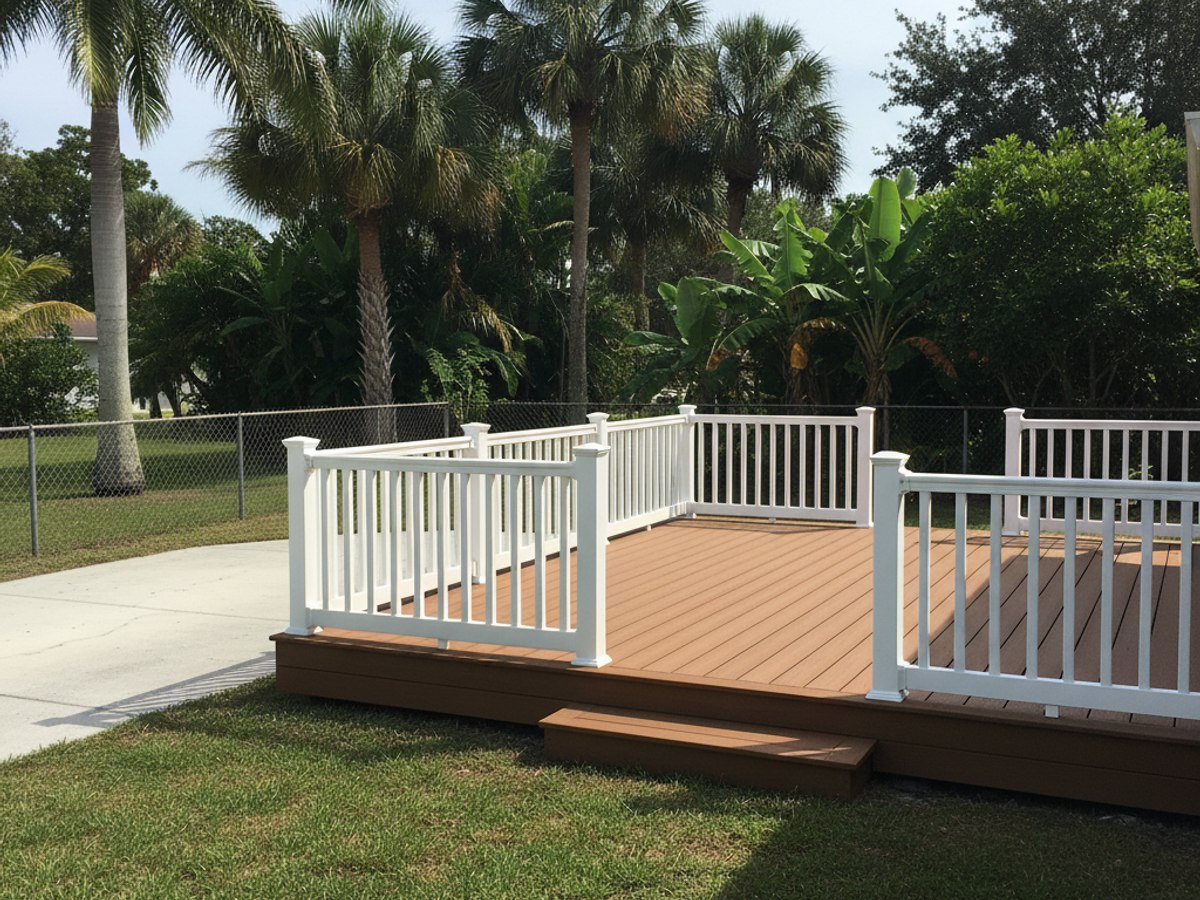 Deck Demolition & Removal completed by Progressive Deck Solutions in Dade City, FL
