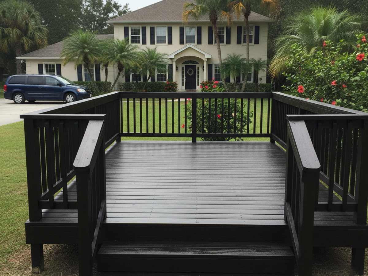 Deck Staining & Sealing completed by Progressive Deck Solutions in Weeki Wachee, FL